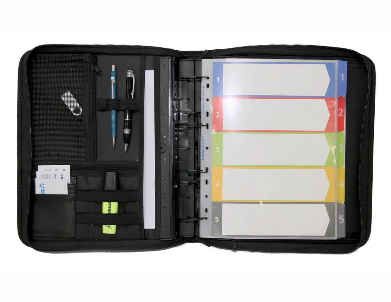 ergo binder briefcase plastics