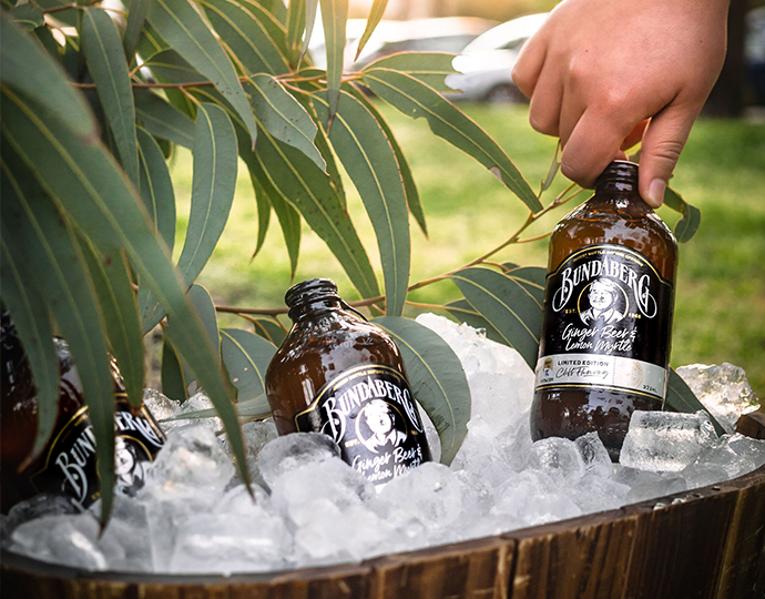 Ginger Beer & Lemon Myrtle Bundaberg Brewed Drinks