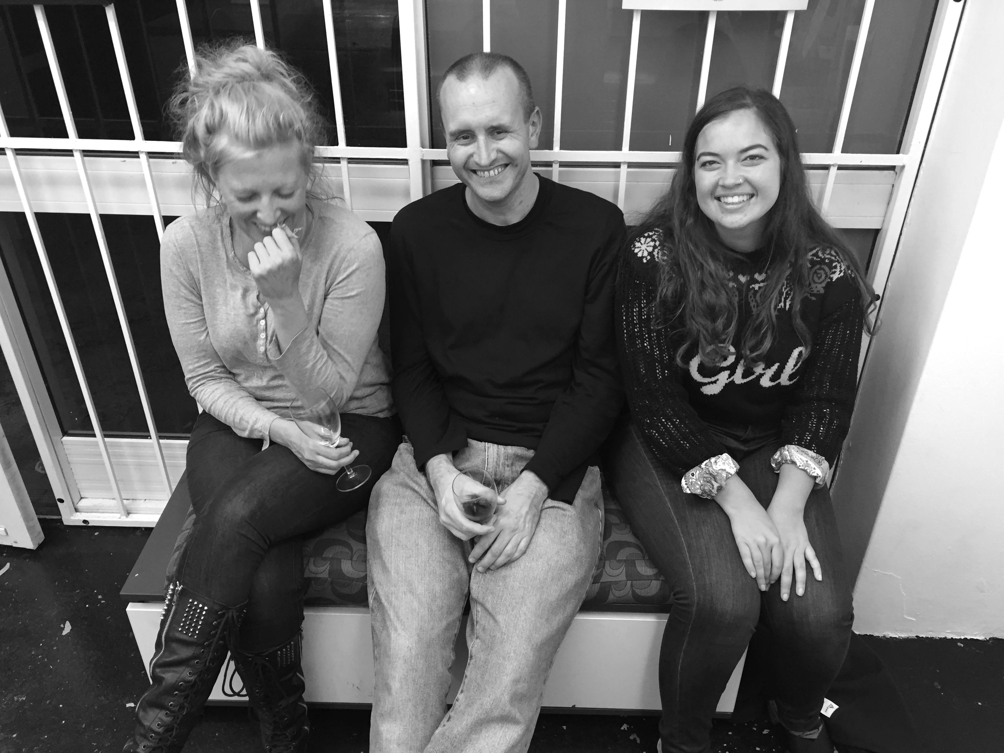 Opening Night at Tim Rudman exhibition ~ Blanco Negro