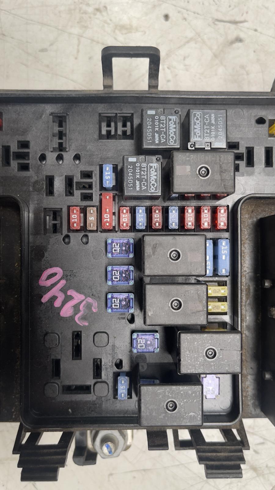 View Auto part Fuse Box Ford Ranger 2016