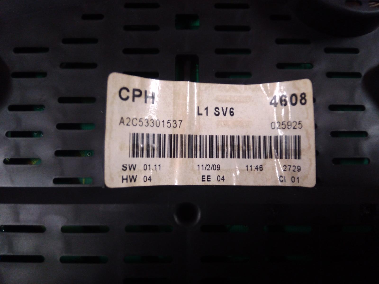 View Auto part Instrument Cluster Holden Commodore 2009