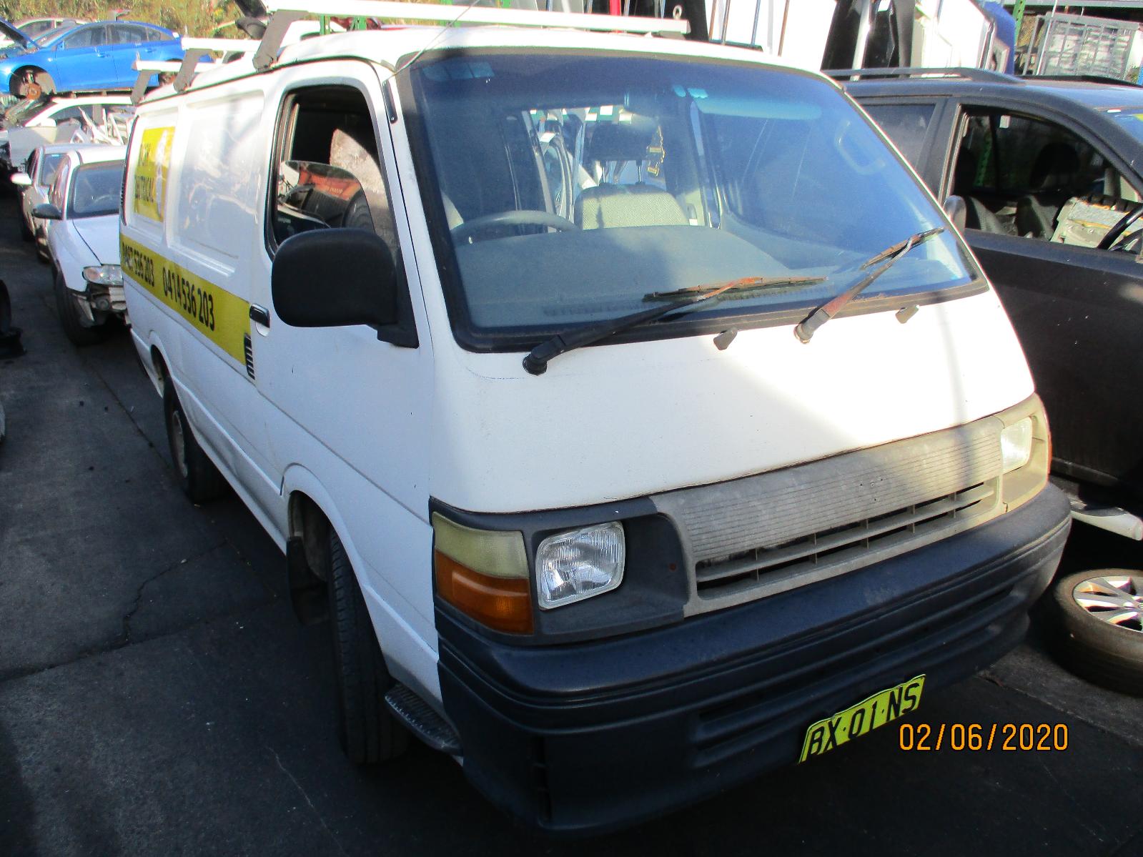 Left Rear Door/Sliding Hiace Toyota 1997