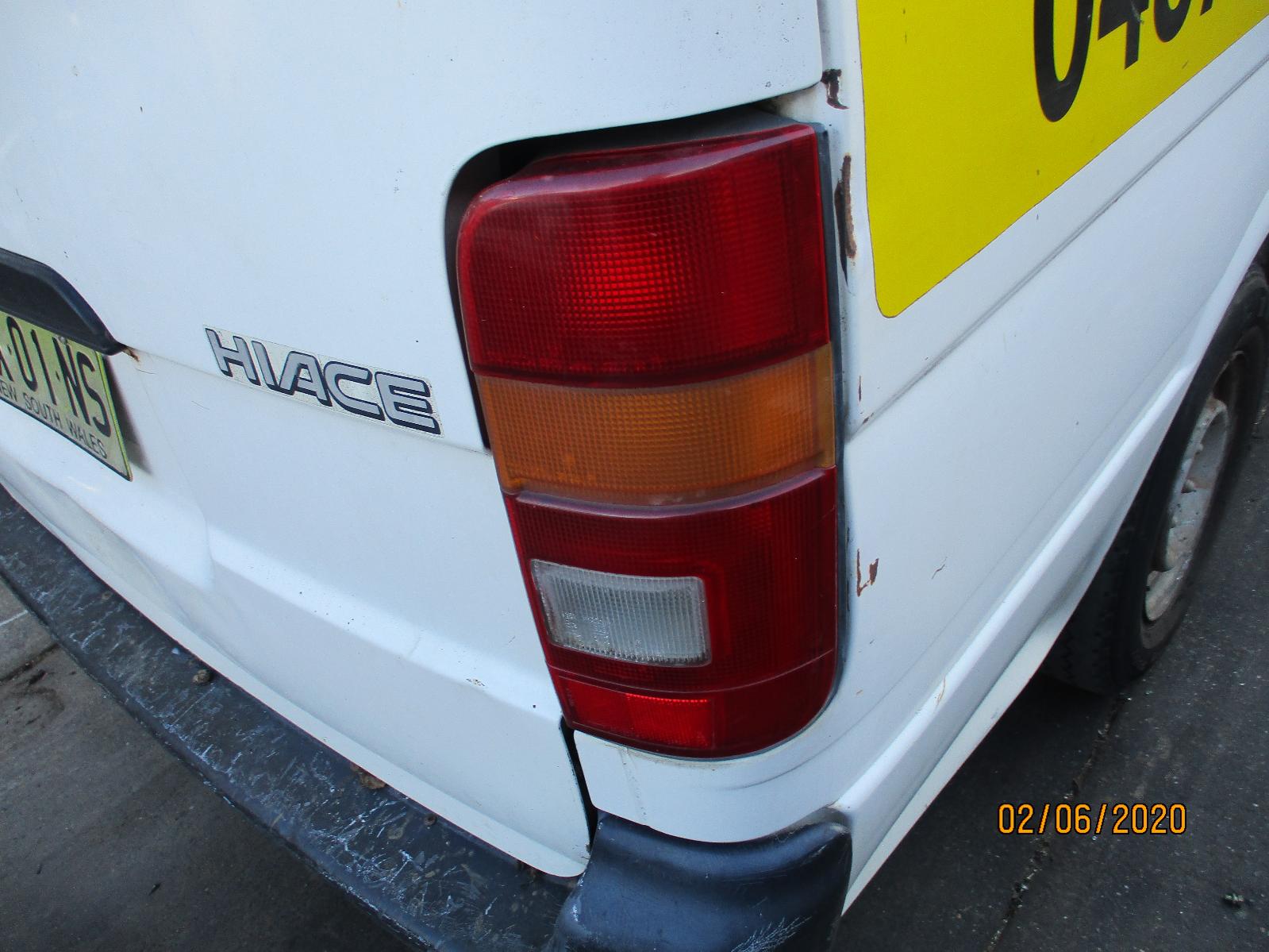 Left Rear Door/Sliding Hiace Toyota 1997