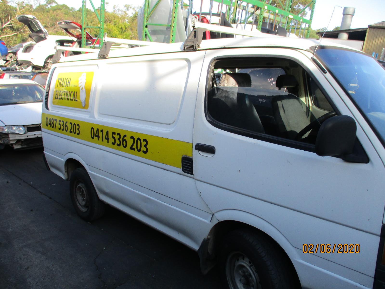 Left Rear Door/Sliding Hiace Toyota 1997