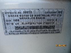 View Auto part Seatbelt/Stalk Nissan Dualis 2010