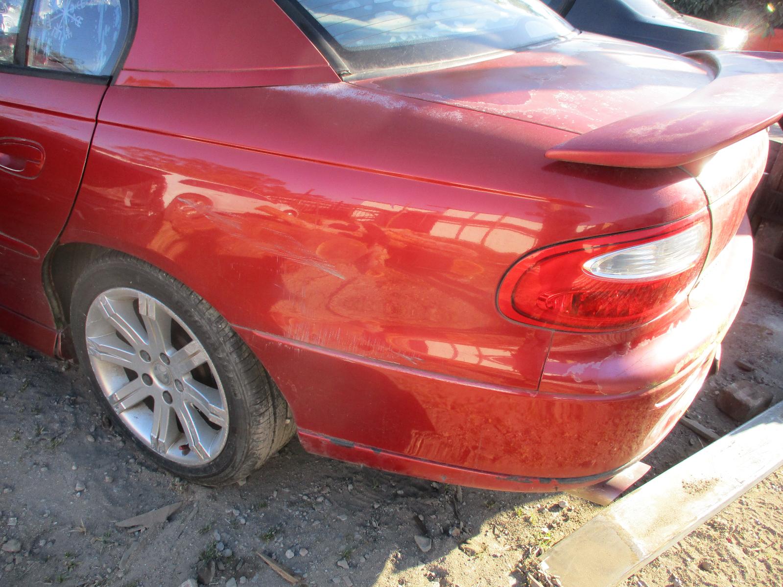 Rear Garnish Commodore Holden 2002