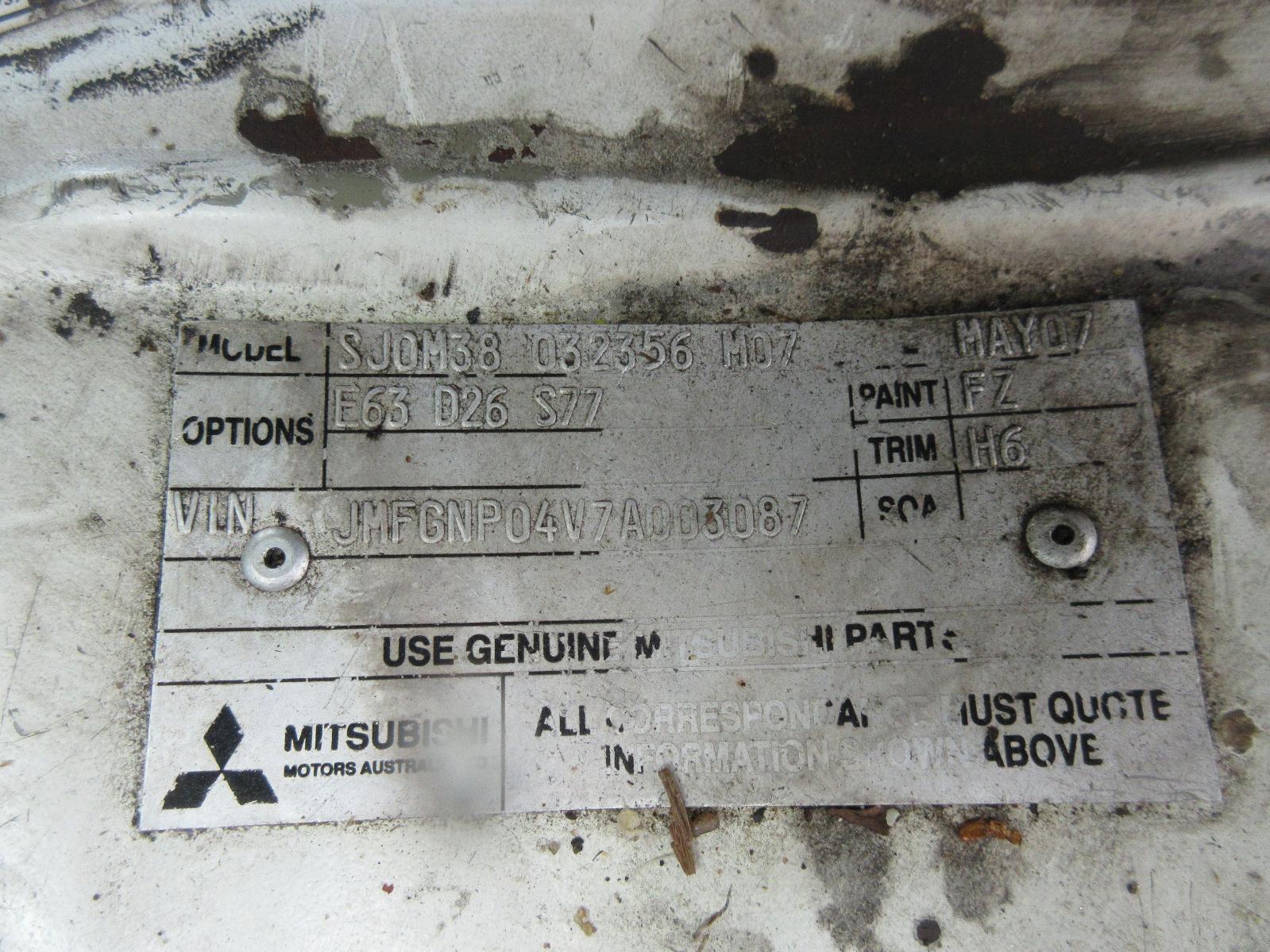 View Auto part Fan Mitsubishi L300 2008