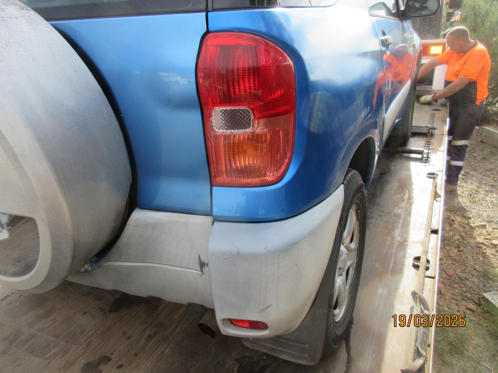 Rear Bumper Rav4 Toyota 2001