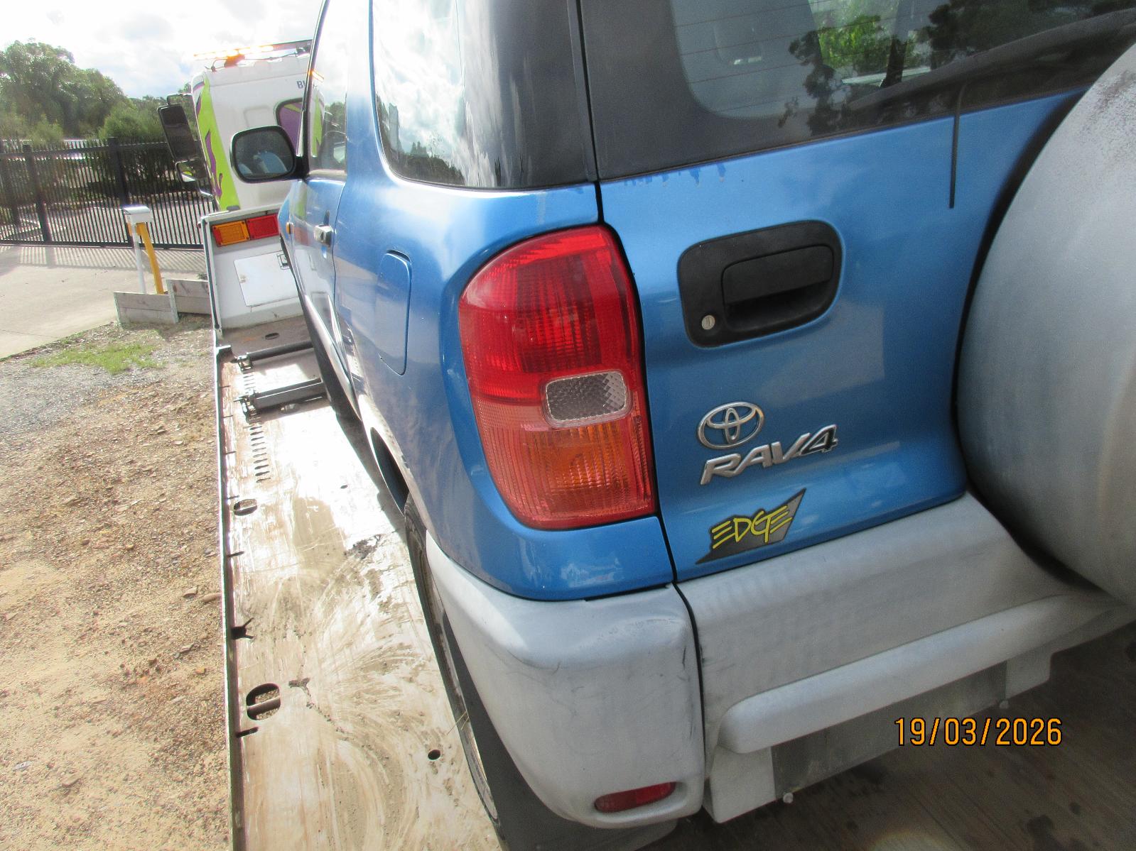 Rear Bumper Rav4 Toyota 2001