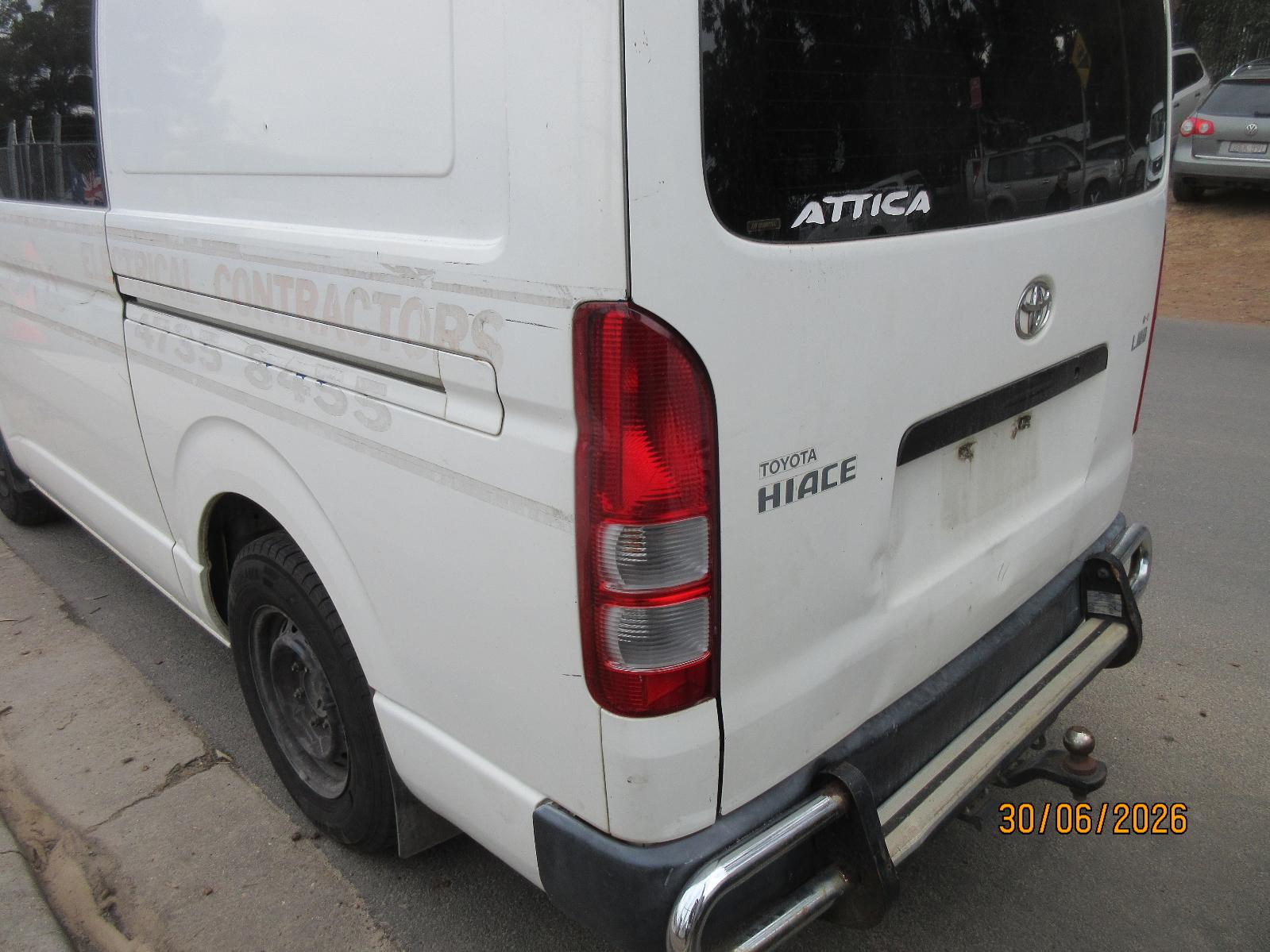 View Auto part Seatbelt/Stalk Toyota Hiace 2007