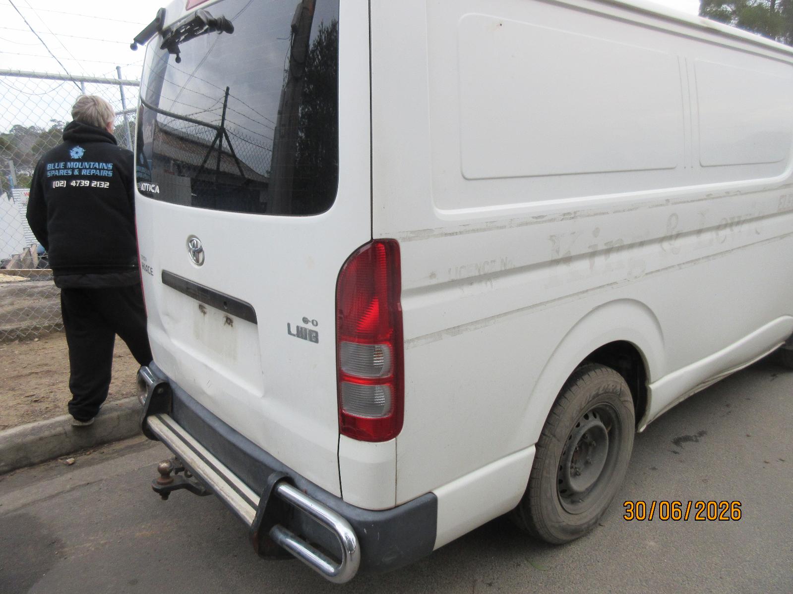 View Auto part Seatbelt/Stalk Toyota Hiace 2007