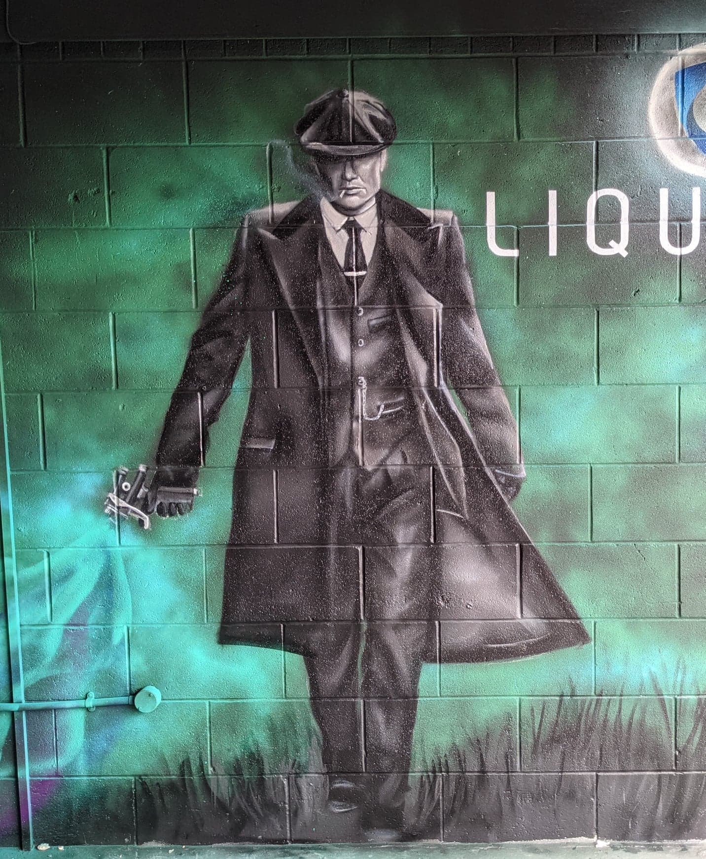 Peaky Blinders portrait by Katie Scott in Manchester