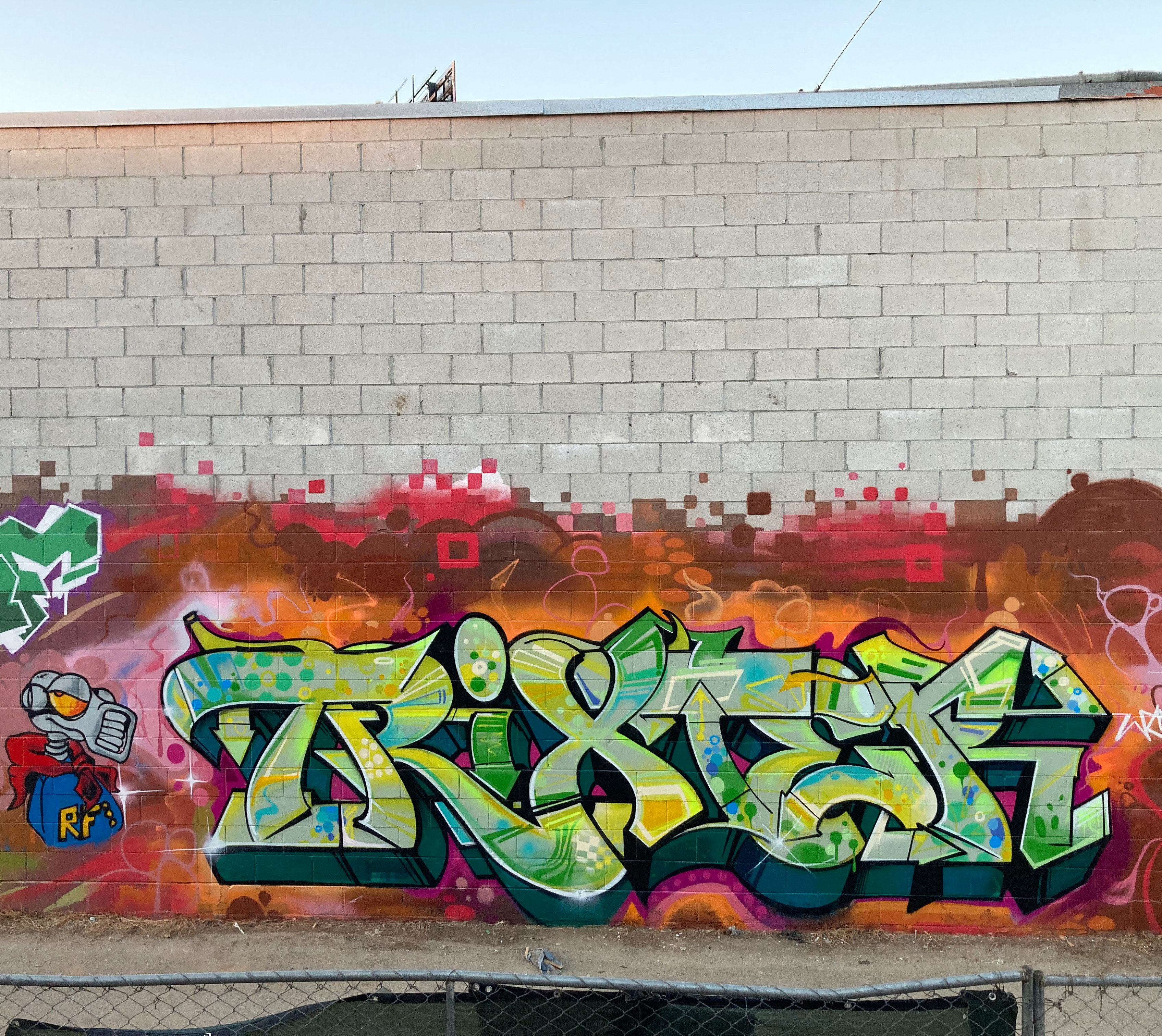 Funk Letters by MR.TRIXTER in Los Angeles