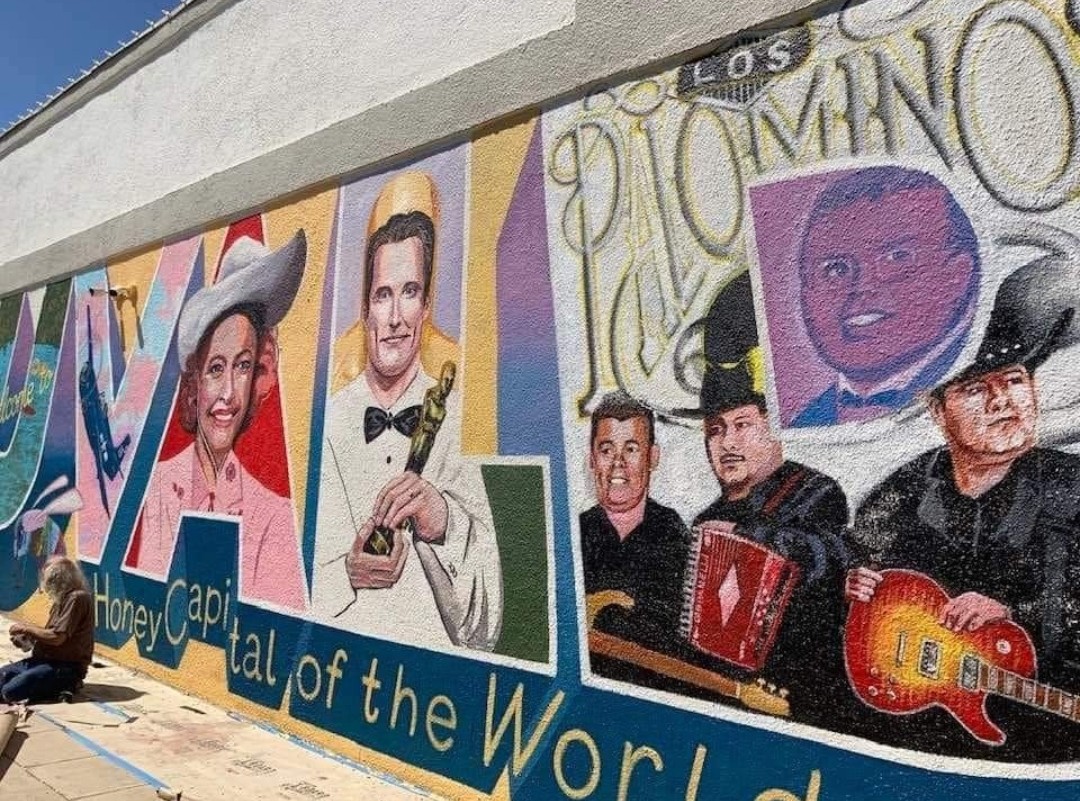 Uvalde Rexall Mural by Laura Lewis Art in Austin