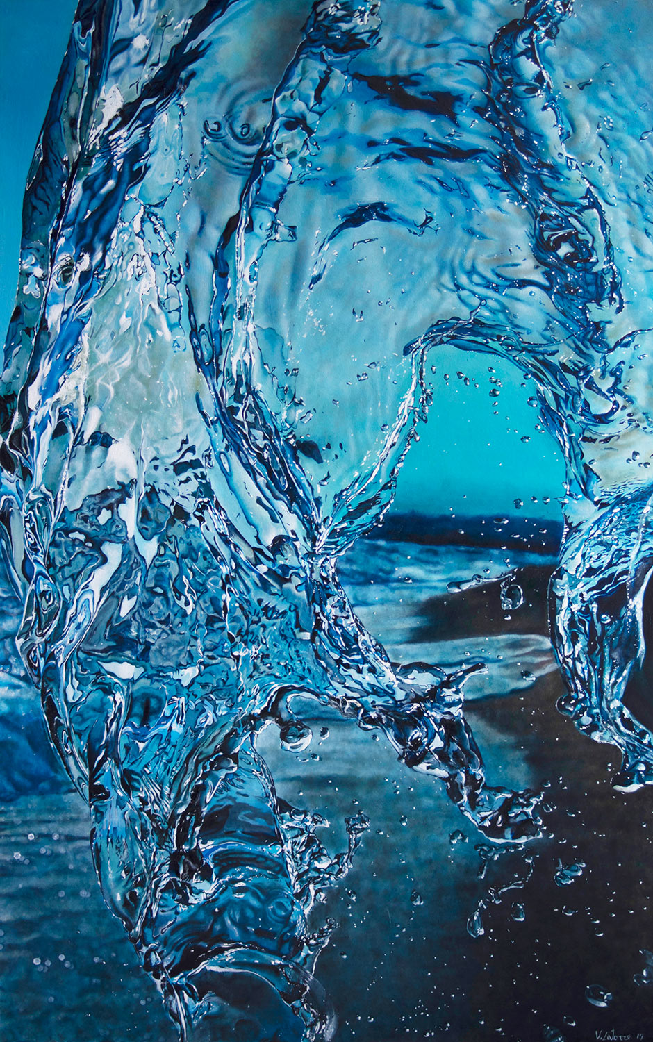 Drowning by Valeria Latorre in Rende