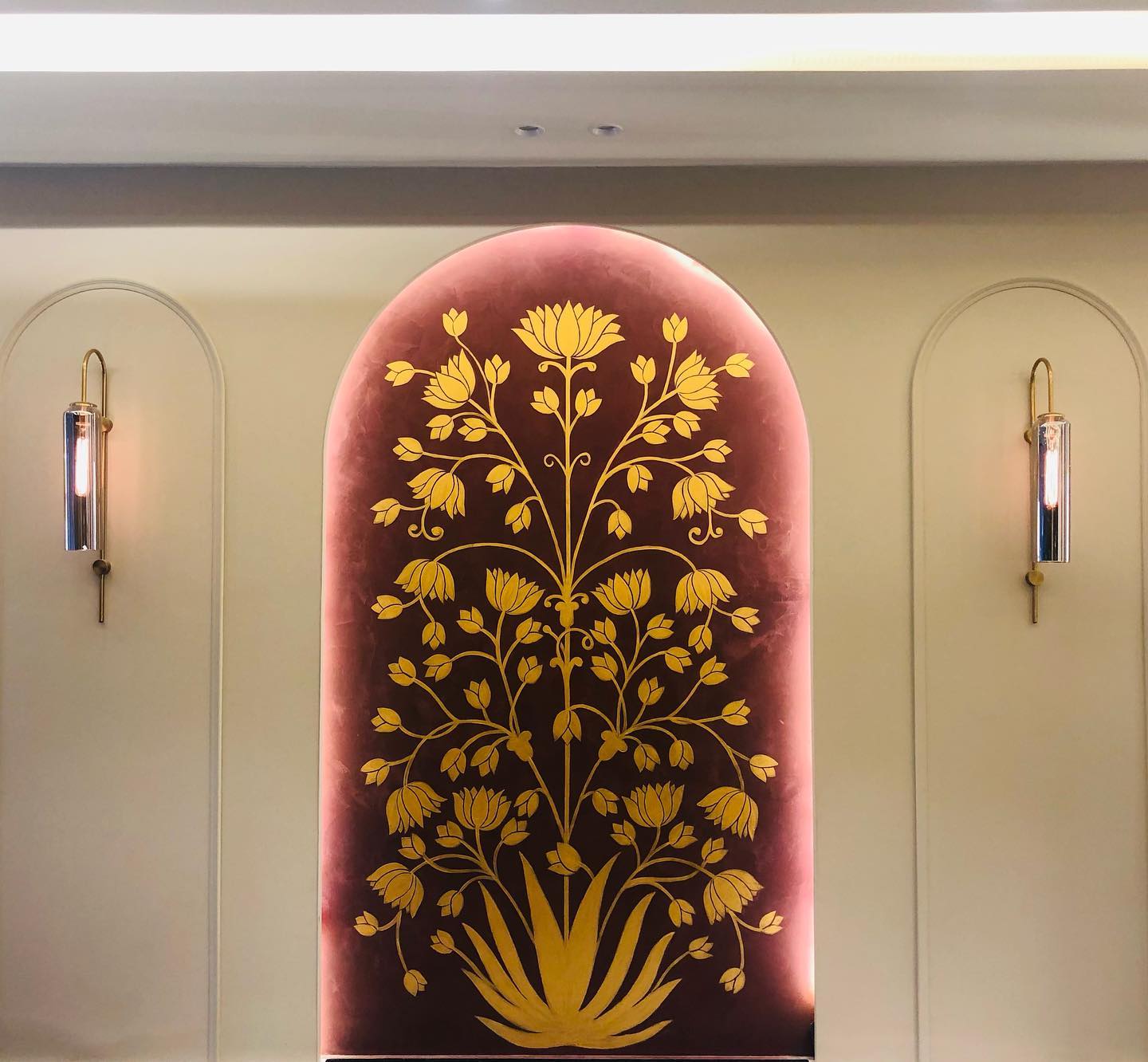 The Floral Wall Art by My Canvas Color in Noida