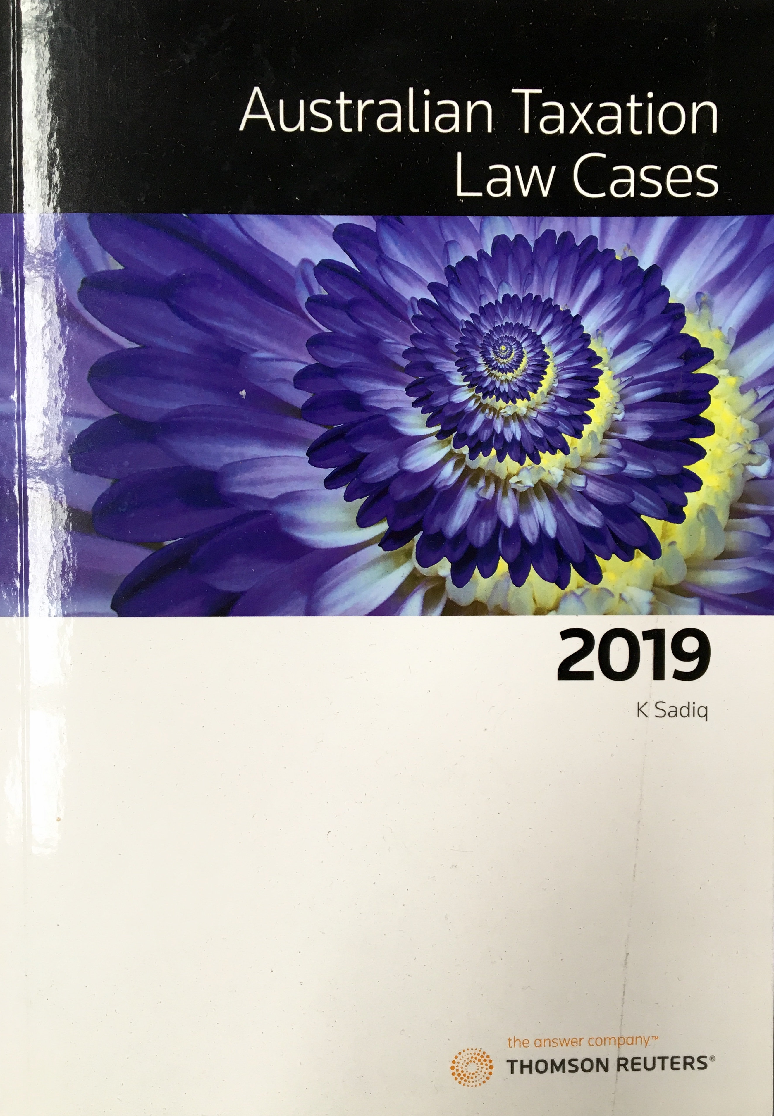 Australian Taxation Law Cases 2019; ISBN 9780455241784