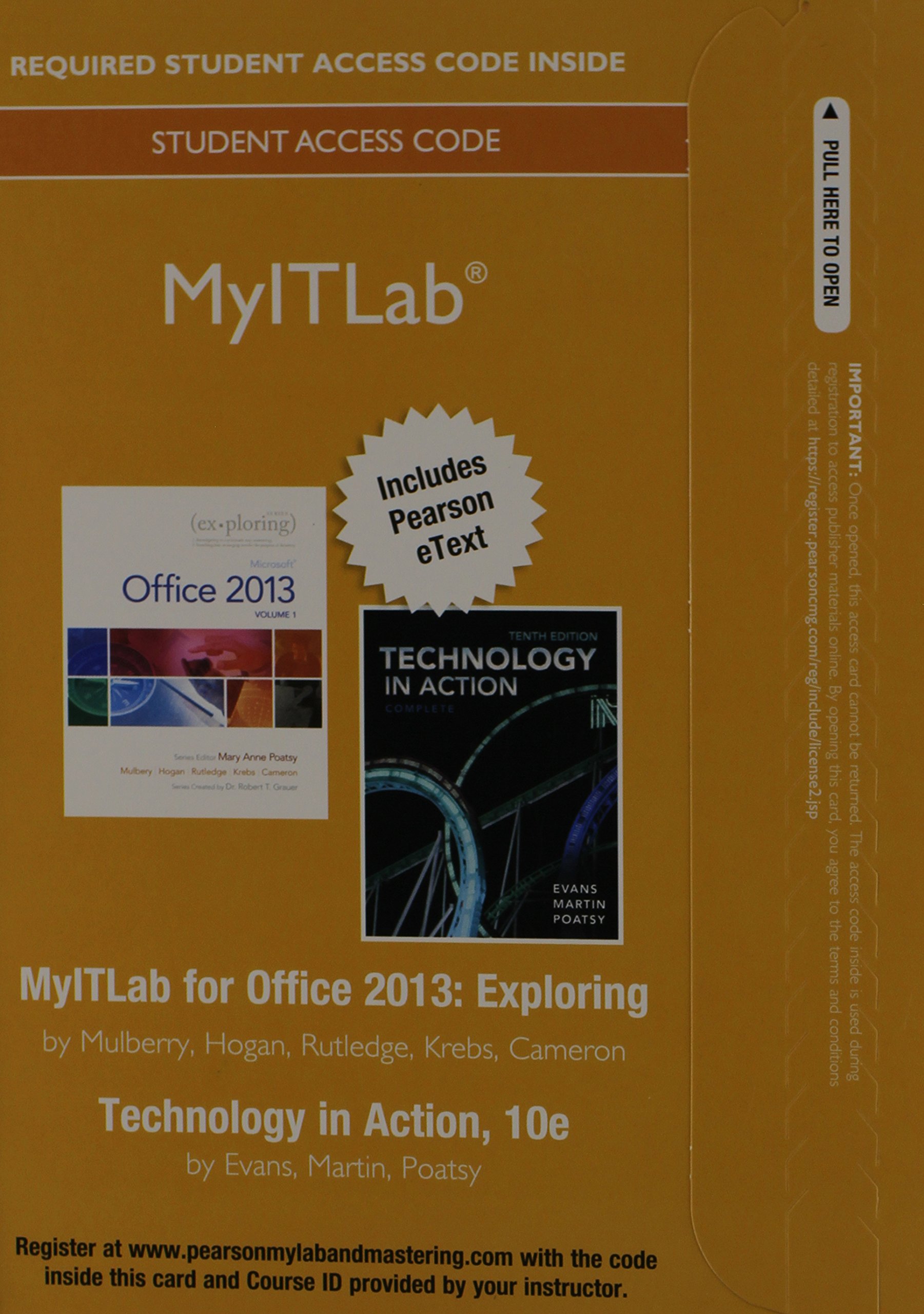 MyITLab with Pearson eText Access Card For Exploring with
