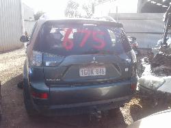View Auto part Right Rear Side Glass Mitsubishi Outlander 2008