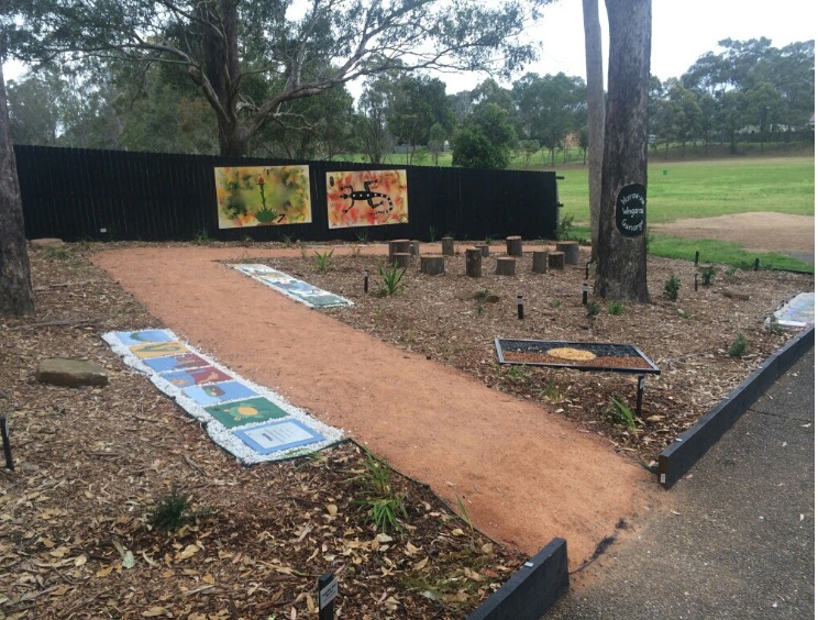 Aboriginal garden opening at Austral Public School
