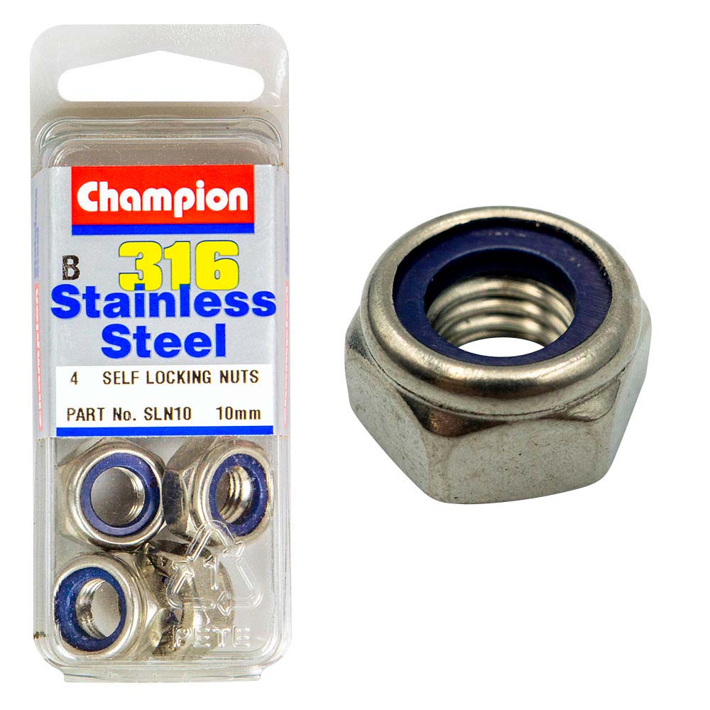 Self Locking Nut >> Champion 316 A4 M14 Self Locking Nut C Self Locking Nut >> Champion 316 A4 M14 Self Locking Nut C