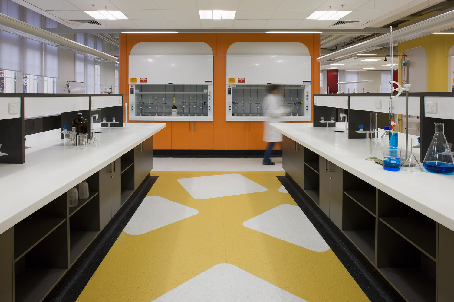 Melbourne University Chem Lab Corian