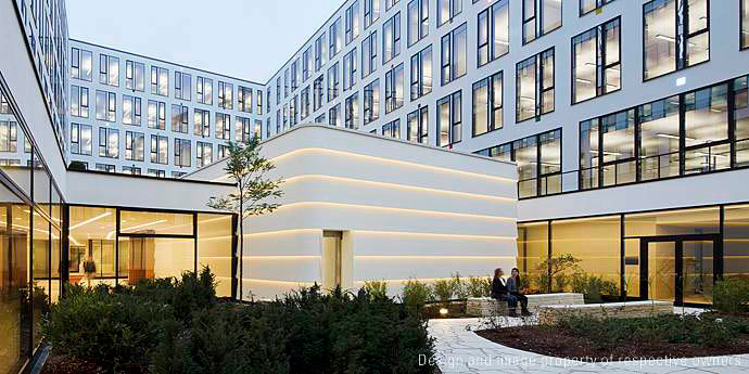 Icade Premier House Munich Corian