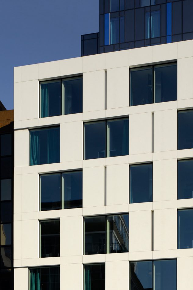 Motel One Exterior Corian Wall Cladding