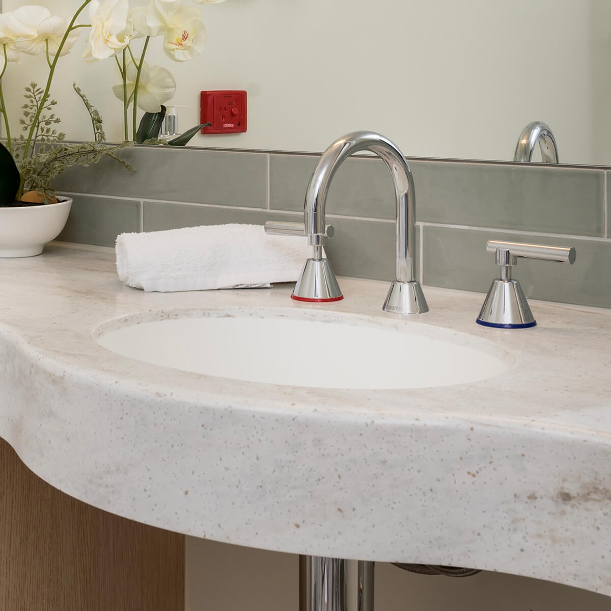 CASF corian basin smooth 820 rosewood
