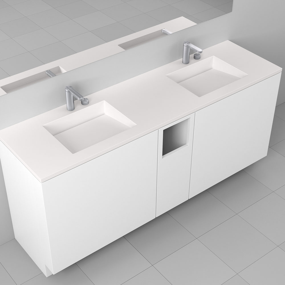 Corian<sup>®</sup> Multi basin Washplane 4212