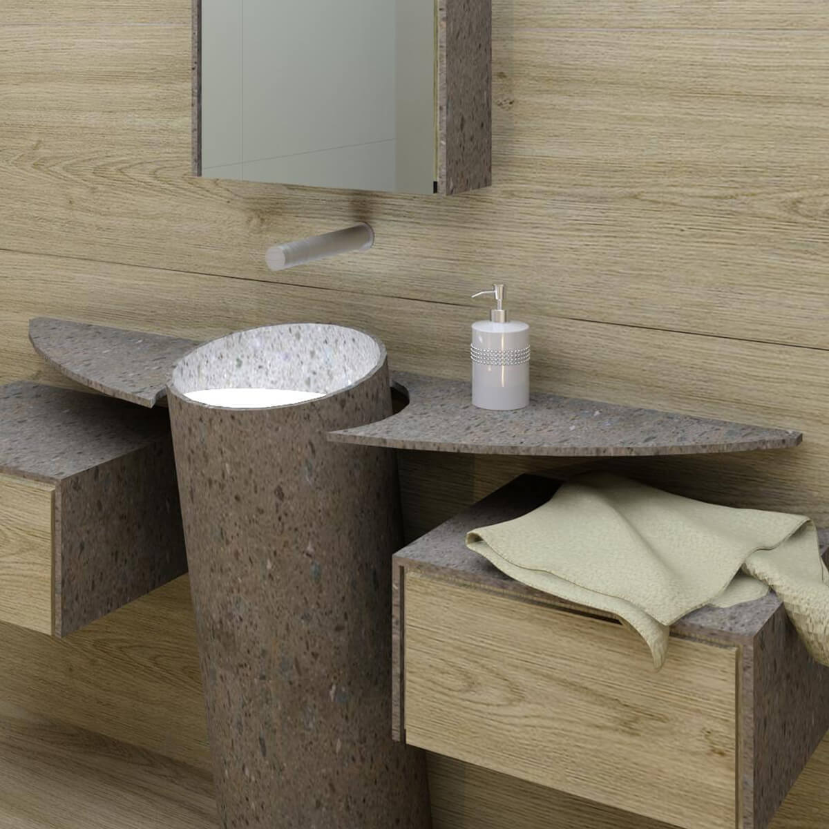 CASF Corian® UltraRange product UltraBench T1