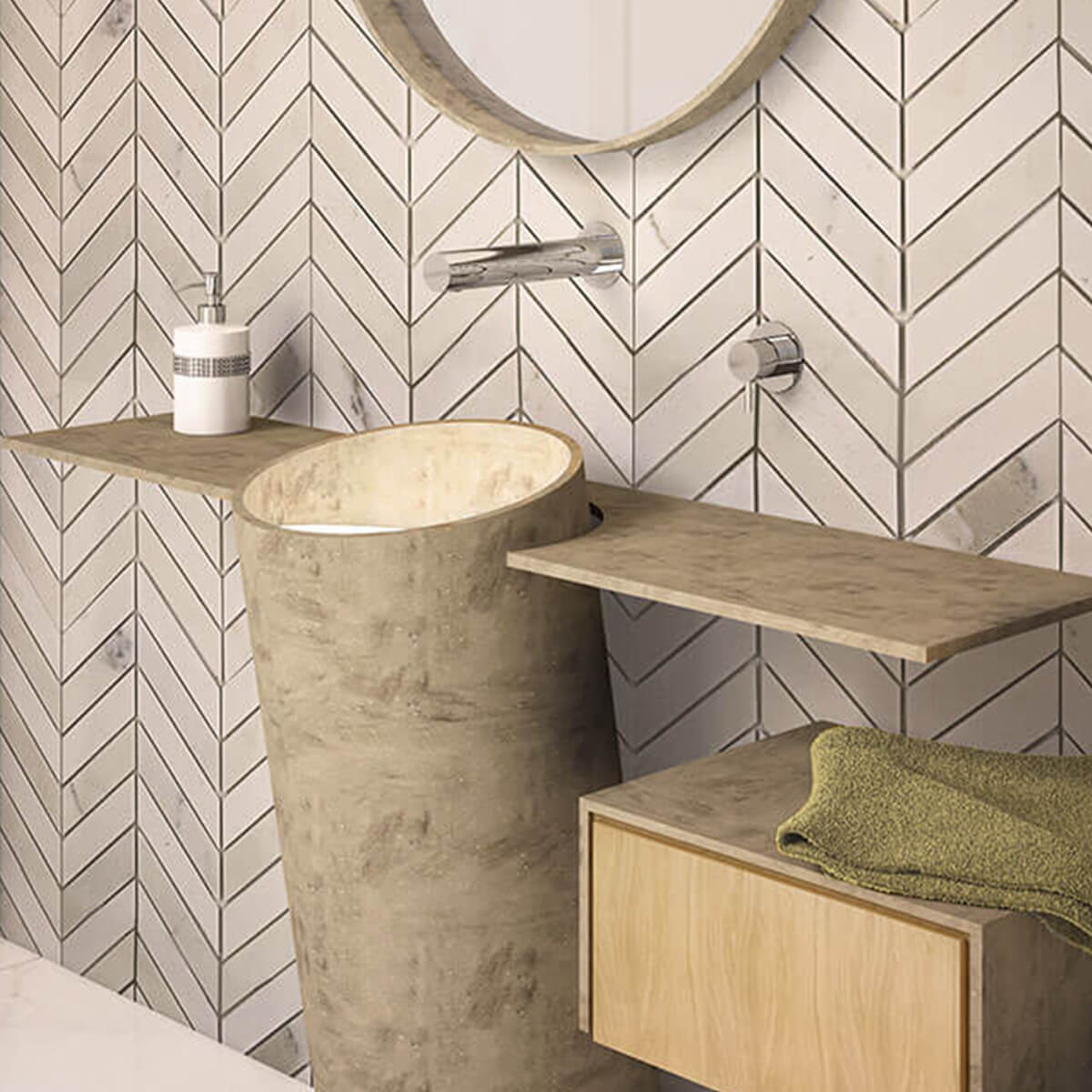 CASF Corian® UltraRange product UltraBench T2