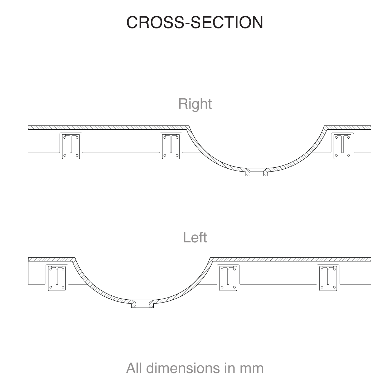casf corian 339W cross section