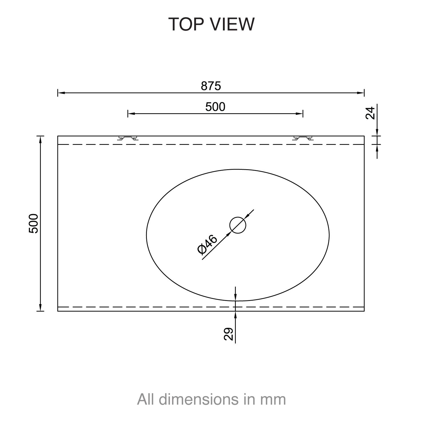 casf corian 338 top view