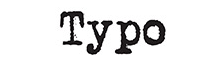 Typo