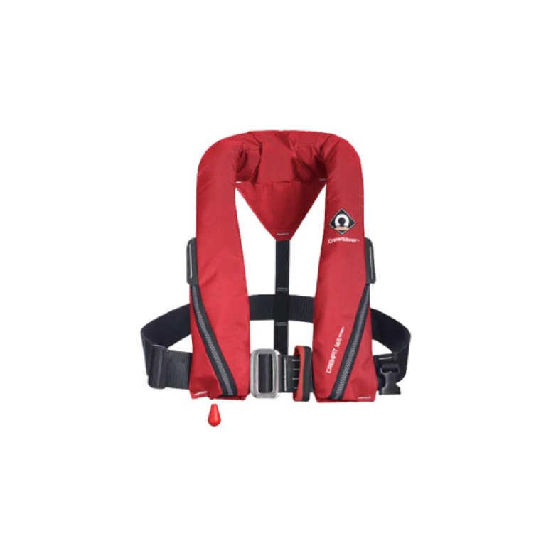Crew Lifejacket Auto Red Save $54
