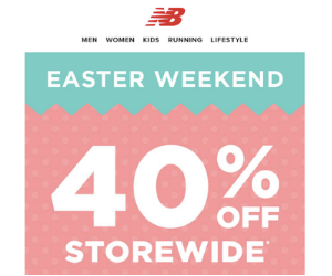 EASTER WEEKEND SALE