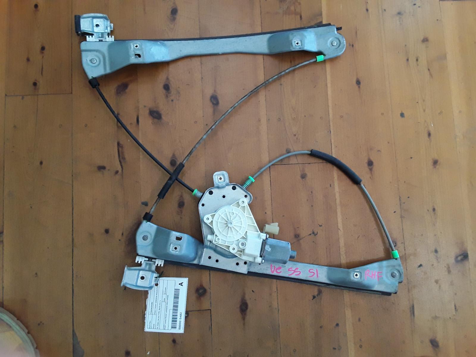 View Auto part Right Front Window Reg/Motor Holden Commodore 2006