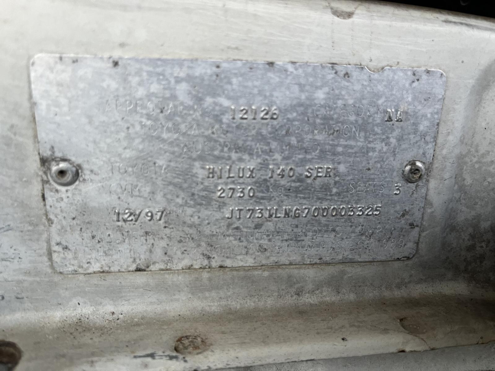 View Auto part Front Bumper Toyota Hilux 1998