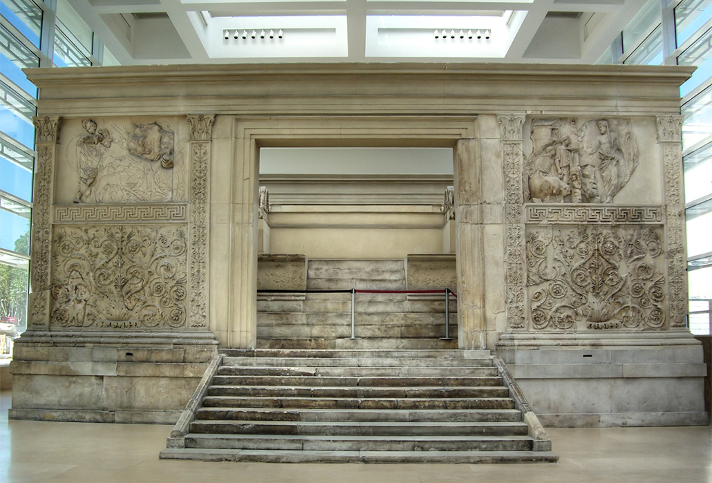 Ara Pacis Augustae, or Altar of Augustan Peace at Rome