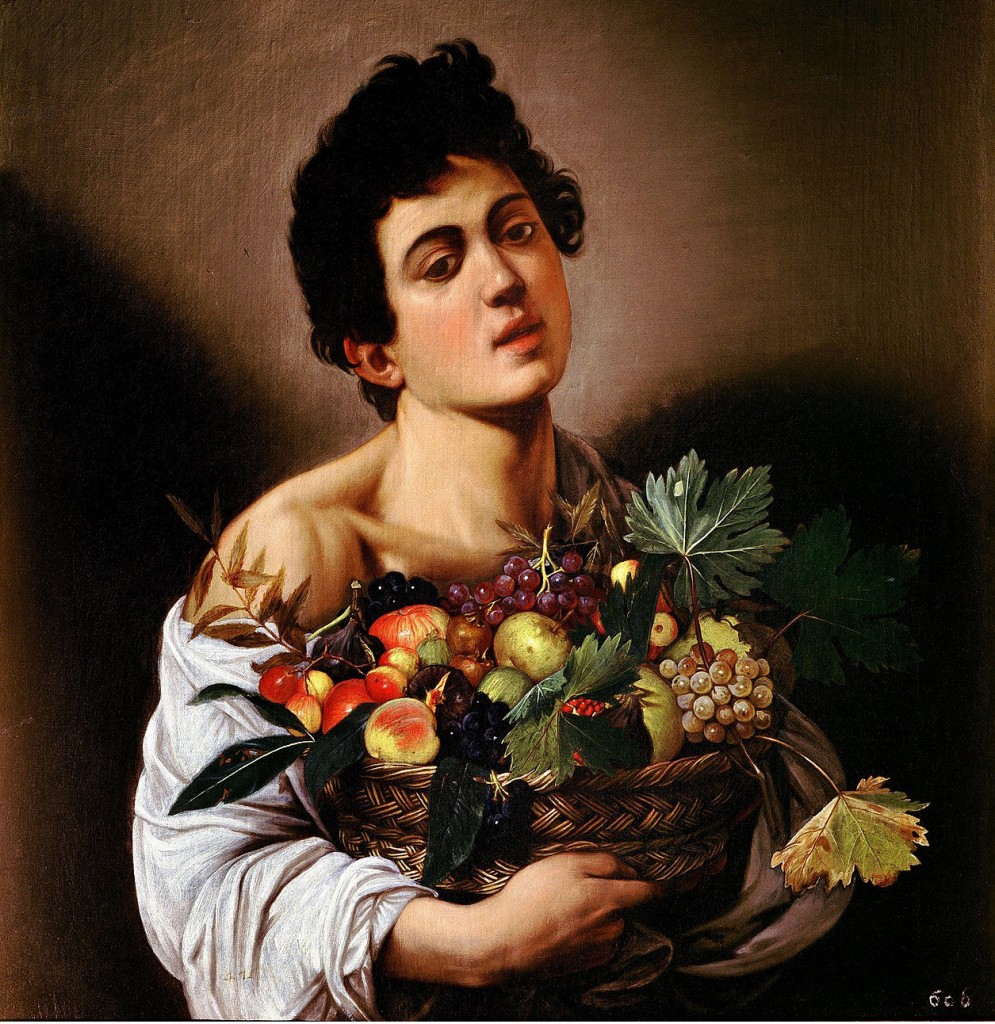 The Boy with a Basket of Fruit