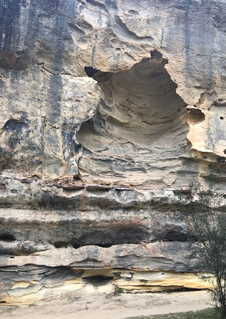 Australia Wiradjuri Country The Drip & Hands on Rock The Culture