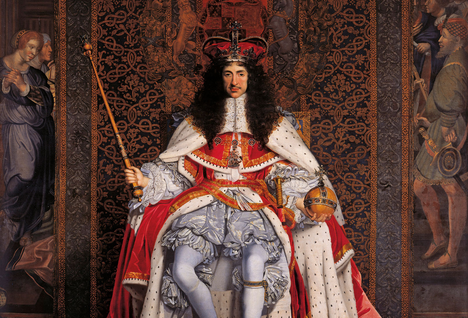 John Michael Wright, Charles II, c.1676, Royal Collection Trust © Her Majesty Queen Elizabeth II 2017