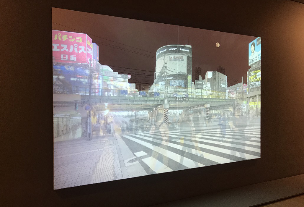 Installation view of Shinjuku Calling (2014), Yamagami, Yukihiro, on display in NGV Triennial at NGV International, 2017. Photo: Belinda McDowall