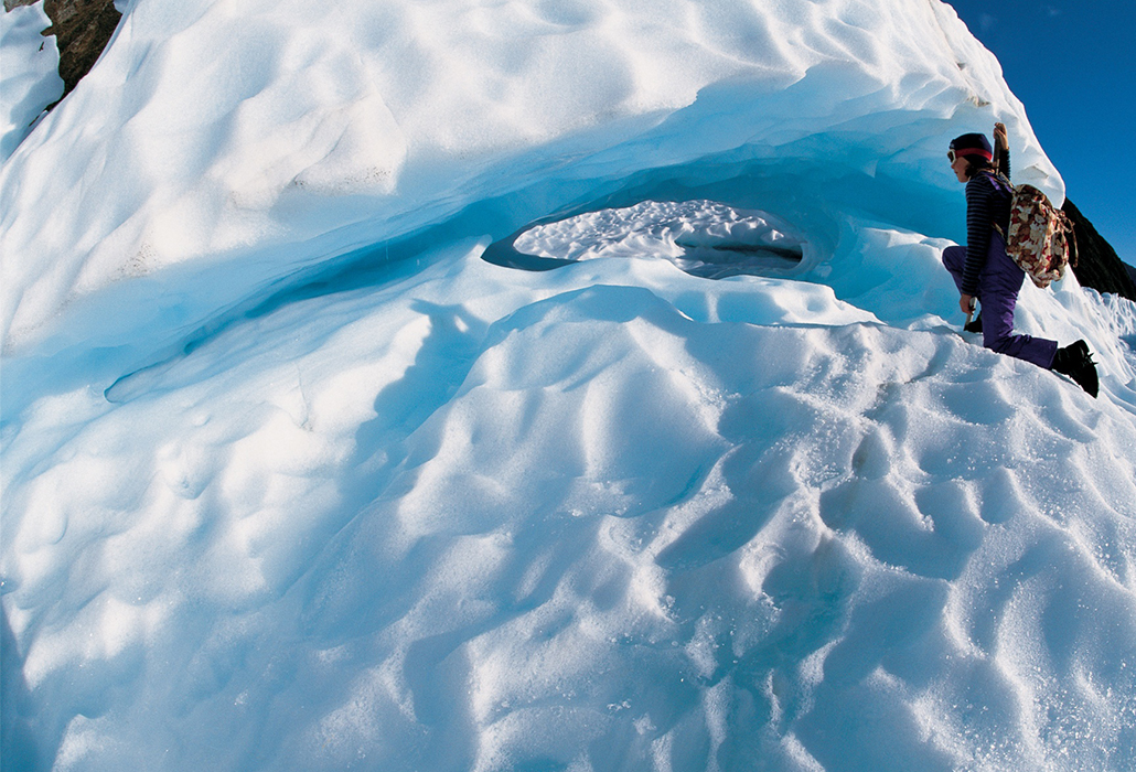 Fox Glacier, West Coast, courtesy Tourism NZ