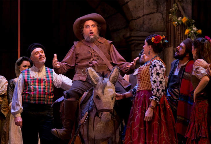 Panza on Donkey