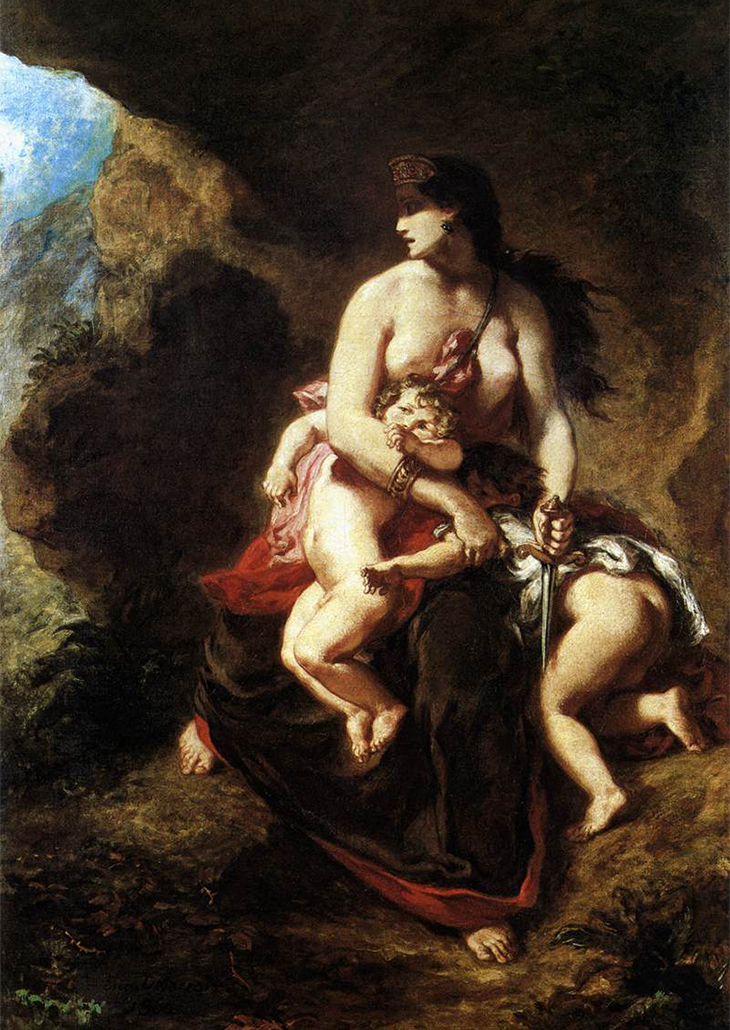 Delacroix Medea copy