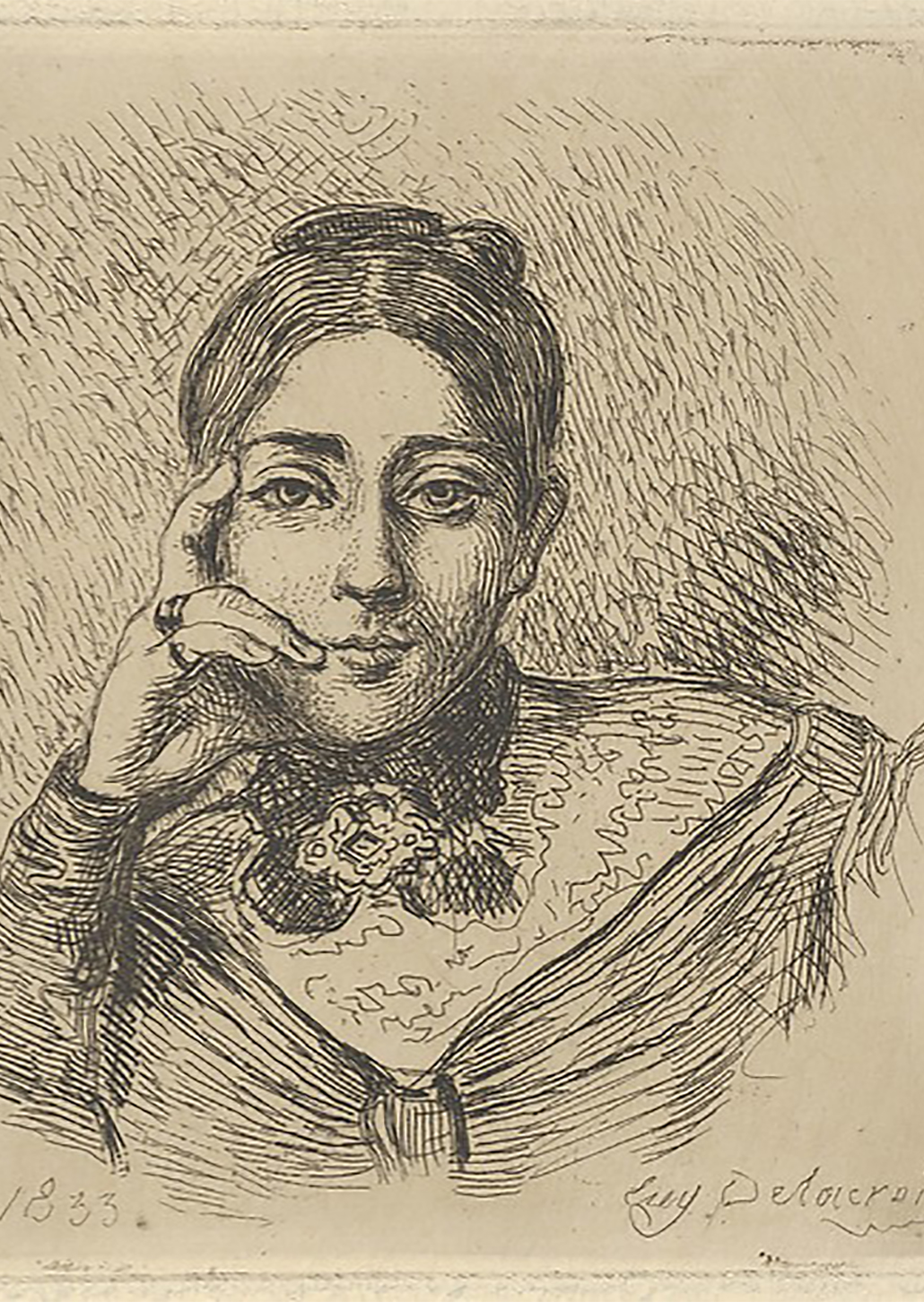 Portrait of Madame Frédéric Villot