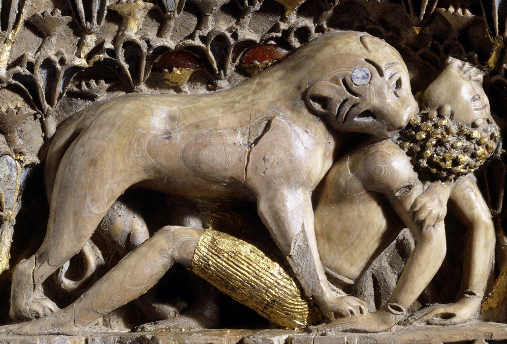 Lioness Plaque Detail
