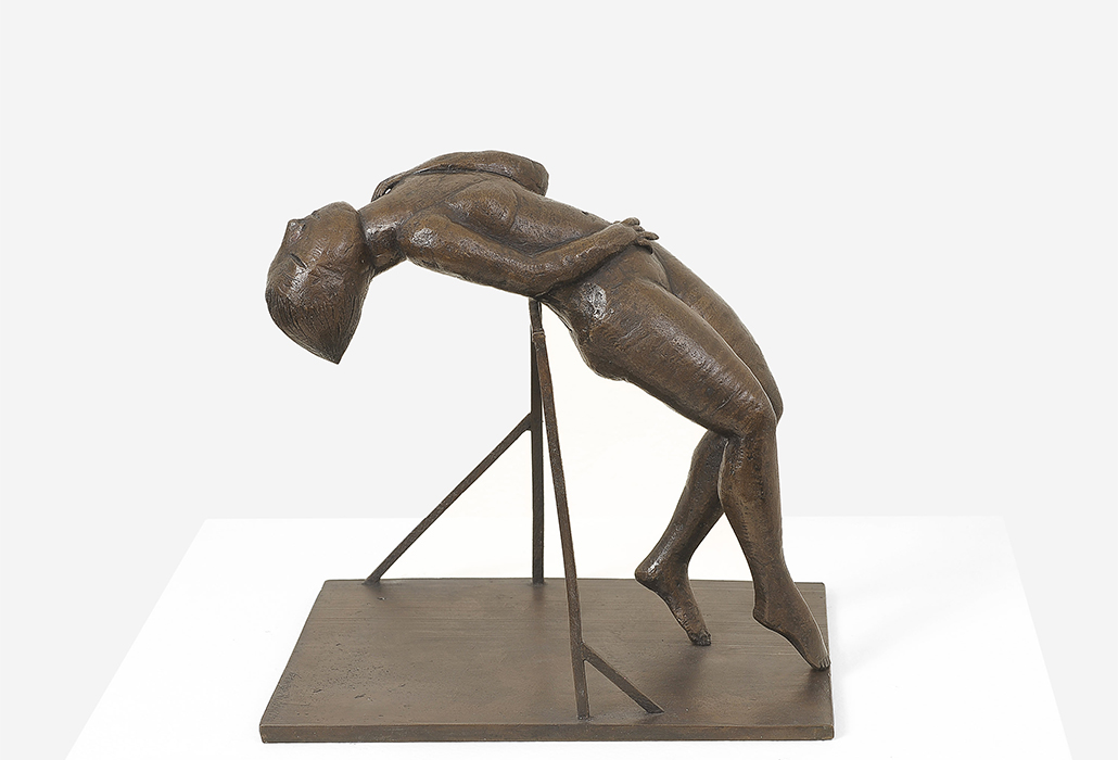 George Baldessin: Performer 1972 bronze 25.0 x 26.0 x 20.0 cm The Estate of George Baldessin © The Estate of George Baldessin